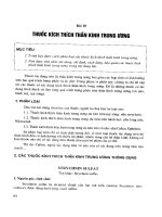 Thuốc thần kinh - Kích thích thần kinh trung ương pot