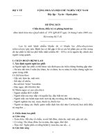 Tài liệu Bài giảng Hướng Dẫn Chẩn Đoán Lao 2014