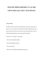 THĂM DÒ THÔNG KHÍ PHỔI VÀ CÁC HỘI CHỨNG RỐI LOẠN CHỨC NĂNG HÔ HẤP pot