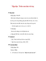 Giáo án Tiếng Việt lớp 3 : Tên bài dạy : Tập đọc Trên con tàu vũ trụ. pot