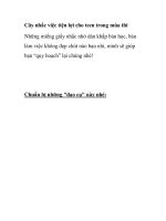 Cây nhắc việc tiện lợi cho teen trong mùa thi ppsx