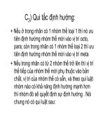 Bài giảng hóa học đại cương - Arene part 5 pot