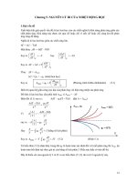 Bài Giảng Nhiệt Động Hóa Học và Dầu Khí - chuong5 docx