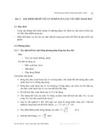 THỰC HÀNH CÁC QUÁ TRÌNH CƠ BẢN TRONG CÔNG NGHỆ THỰC PHẨM - BÀI 6 ppsx