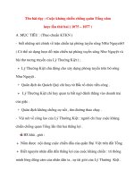 Giáo án lớp 4 môn Lịch Sử: Tên bài dạy : Cuộc kháng chiến chống quân Tống xâm lược lần thứ hai docx