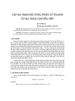 Báo cáo khoa học: 