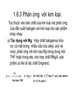 Bài giảng dẫn xuất Hydrocacbone - Dẵn xuất Halogen part 5 ppt