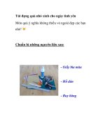 Túi đựng quà nhỏ xinh cho ngày tình yêu potx