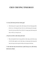 CHẤN THƯƠNG TINH HOÀN potx