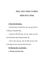 Giáo án tin học 6_ tiết 6 ppt