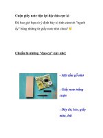 Cuộn giấy note tiện lợi độc đáo cực kì pdf