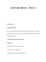 LUPUS HỆ THỐNG – PHẦN 2 pot