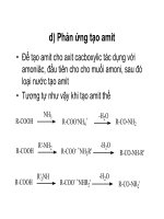 Bài giảng dẫn xuất Hydrocacbone - Axit cacboxylic part 5 doc