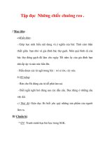 Giáo án Tiếng Việt lớp 3 : Tên bài dạy : Tập đọc Những chiếc chuông reo . pptx