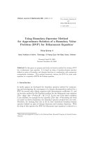 Báo cáo toán học: 