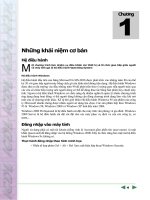 GIÁO TRÌNH HƯỚNG DẪN SỬ DỤNG WINDOWS 2000_CHƯƠNG 1 pptx