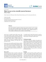 Báo cáo sinh học: 