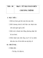 Giáo án tin học 8_tiết 30 doc