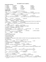 ÔN THI THỬ ANH VĂN KHỐI 12 ppsx