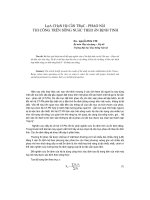 Báo cáo khoa học: 