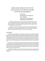 Báo cáo khoa học: 