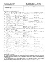 ĐỀ KIỂM TRA VẬT LÝ 12 - ĐỀ 3 docx