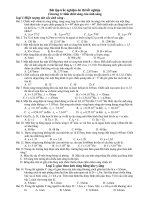 Bài tập trắc nghiệm ôn thi tốt nghiệp docx