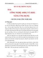 CÔNG NGHỆ ASDL2 VÀ KHẢ NĂNG ỨNG DỤNG CHƯƠNG 2 potx