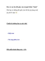 Đeo cà vạt cho đôi giày của teengirl thêm pot