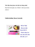 Móc điện thoại pizza cho hội của chúng mình doc