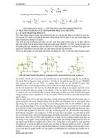 Giáo trình CẤU KIỆN ĐIỆN TỬ - Chương 3 pptx