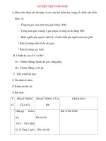 Giáo án lớp 7 môn Hình Học: LUYỆN TẬP TAM GIÁC doc