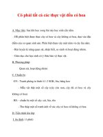 Giáo án Sinh học lớp 6 : Tên bài dạy : Có phải tất cả các thực vật đều có hoa ppsx