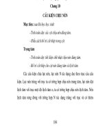 Kết cấu nội thất công trình - Phần 4 Kết cấu bê tông cốt thép - Chương 10 ppt