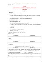 Giáo án lớp 5 môn Lịch Sử: ÔN TẬP : CHÍN NĂM KHÁNG CHIẾN BẢO VỆ ĐỘC LẬP DÂN TỘC pptx