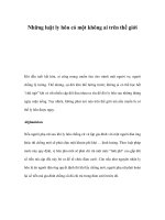 Những luật ly hôn có một không ai trên thế giới pps