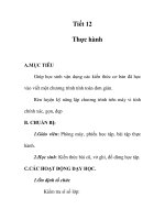 Giáo án tin học 7_ tiết 12 docx