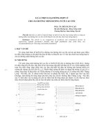 Báo cáo khoa học: 