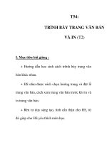 Giáo án tin học 6_ tiết 54 pptx