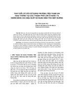 Báo cáo khoa học: 