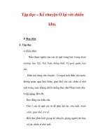 Giáo án Tiếng Việt lớp 3 : Tên bài dạy : Tập đọc – Kể chuyện Ở lại với chiến khu. pdf