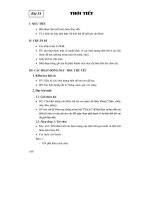 Thiết kế bài giảng tự nhiên xã hội 10 doc