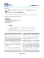 Báo cáo sinh học: 