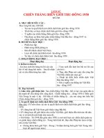 Giáo án lớp 5 môn Lịch Sử: CHIẾN THẮNG BIÊN GIỚI THU-ĐÔNG 1950 pot