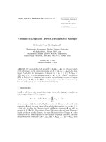 Báo cáo toán học: 