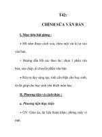 Giáo án tin học 6_ tiết 42 potx