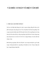 VÀI ĐIỀU CƠ BẢN VỀ ĐIỆN TÂM ĐỒ potx