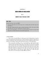 Bệnh học ngoại cảm ppsx
