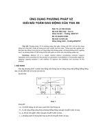 Báo cáo khoa học: 