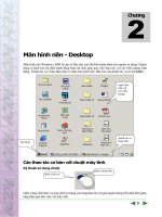 GIÁO TRÌNH HƯỚNG DẪN SỬ DỤNG WINDOWS 2000_CHƯƠNG 2 doc